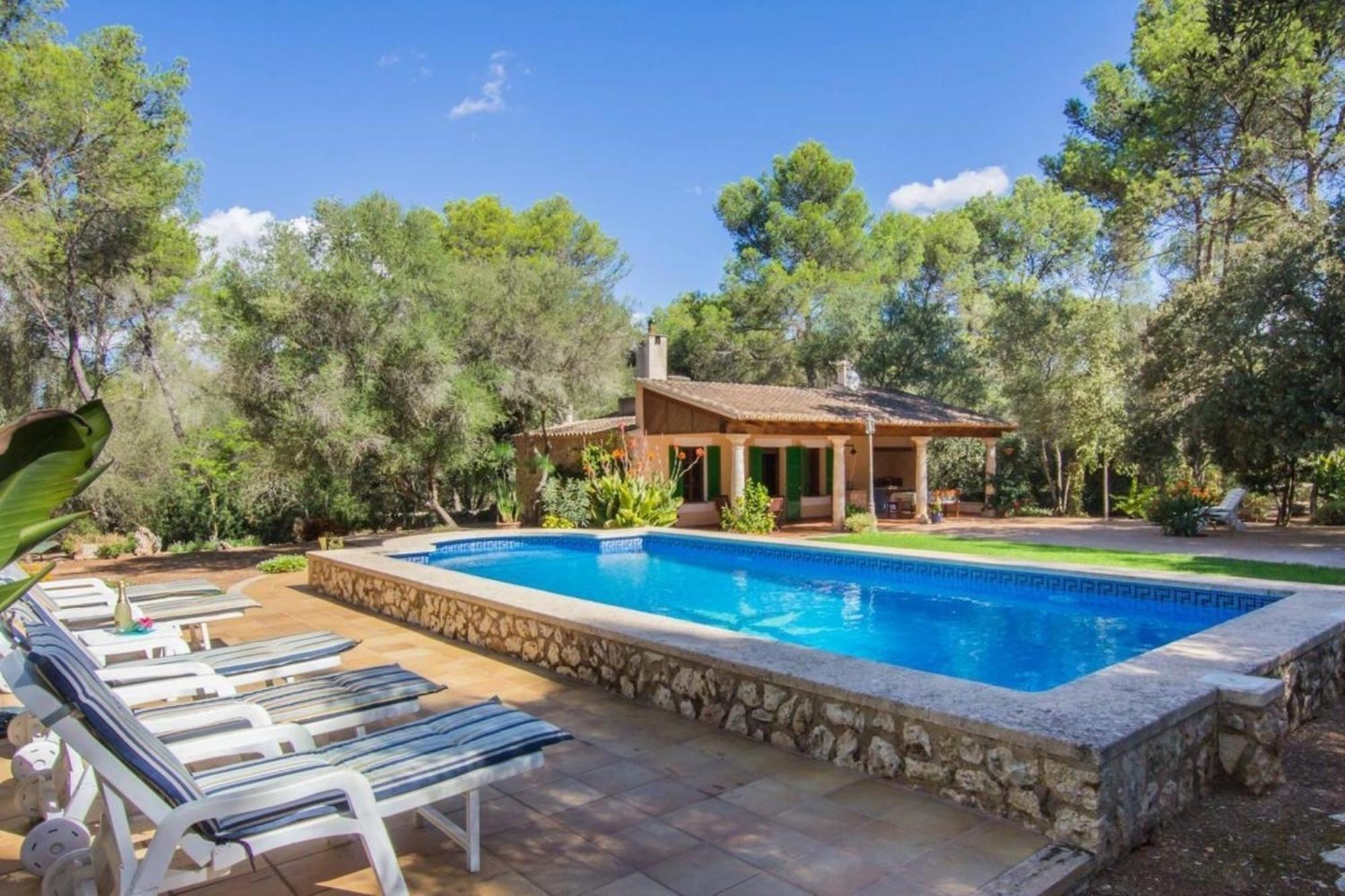 Ferienhaus Mit Privatpool Fuer 6 Personen Ca 130 Qm In Sencelles, Mallorca Binnenland Von Mallorca *